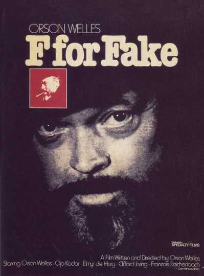 F for Fake Poster