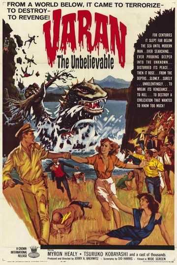 Varan the Unbelievable Poster