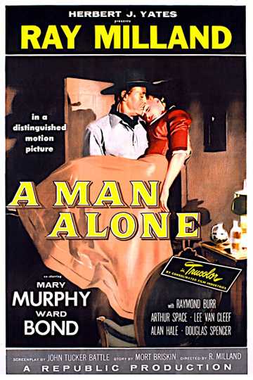 A Man Alone Poster