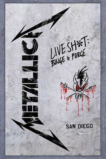 Metallica: Live Shit - Binge & Purge, San Diego 1992 Poster