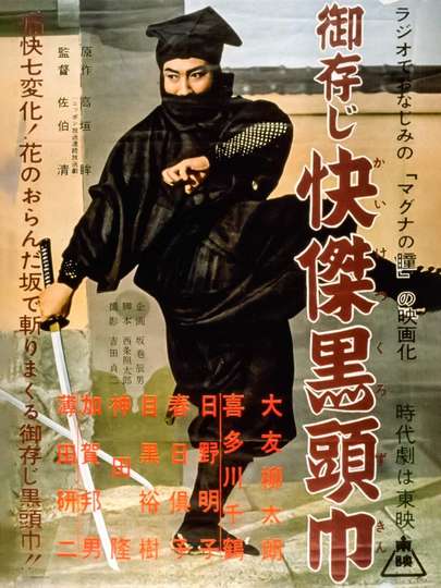 The Black Hooded Man Poster