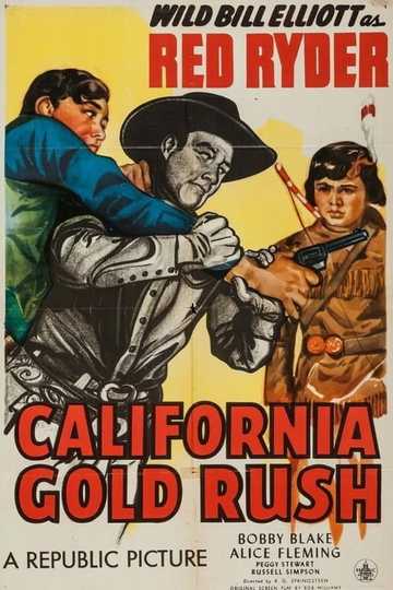 California Gold Rush Poster