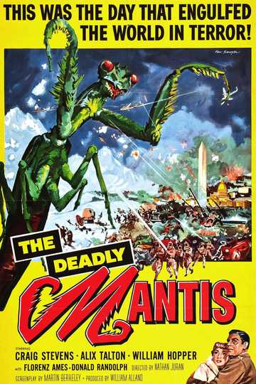 The Deadly Mantis Poster