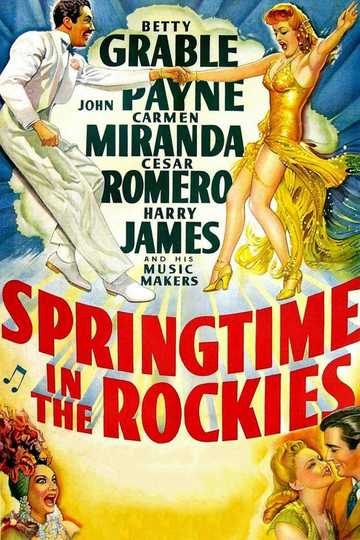 Springtime in the Rockies Poster