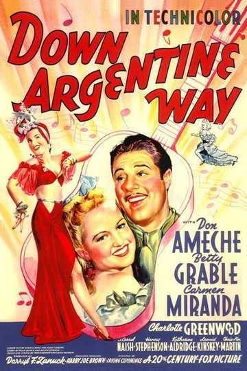 Down Argentine Way Poster