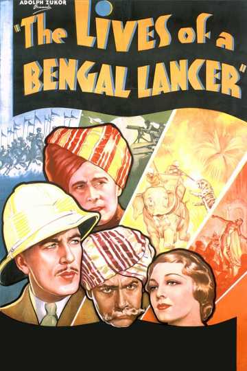 The Lives of a Bengal Lancer Poster