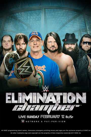 WWE Elimination Chamber 2017 Poster