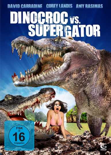 Dinocroc vs. Supergator Poster