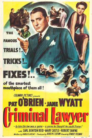 Criminal Lawyer Poster