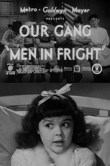 Men in Fright Poster
