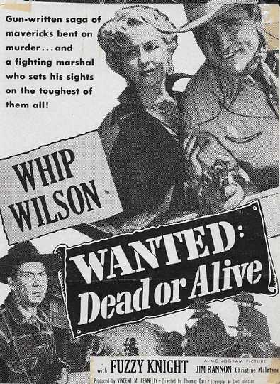 Wanted: Dead or Alive Poster