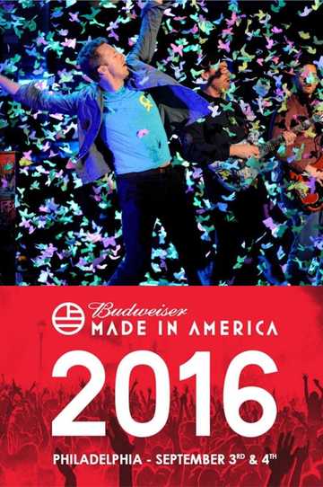 Coldplay - Budweiser Made in America Festival Poster