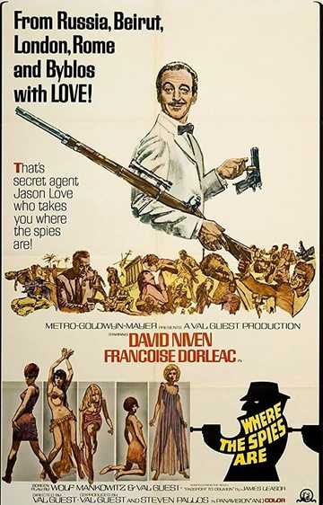 Where the Spies Are Poster