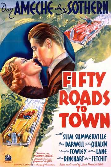 Fifty Roads to Town Poster
