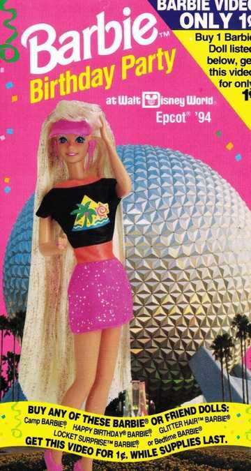 Barbie Birthday Party Poster