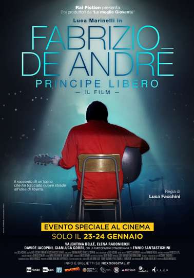 Fabrizio De André Principe libero Poster