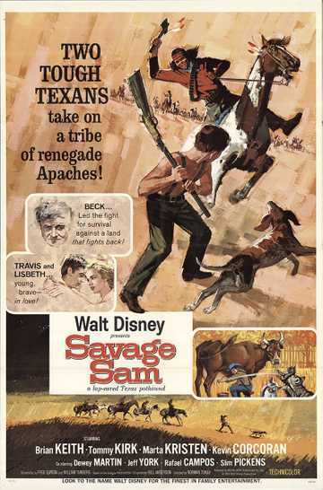 Savage Sam Poster