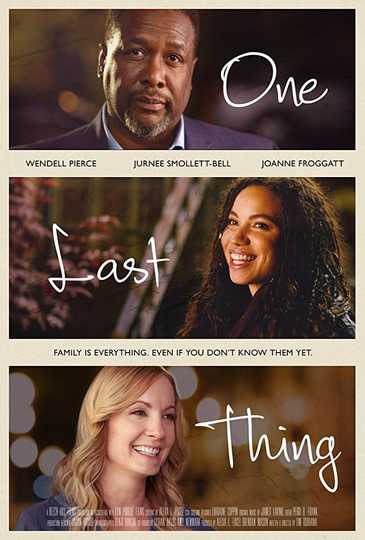 One Last Thing Poster