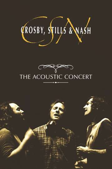 Crosby, Stills & Nash: The Acoustic Concert Poster