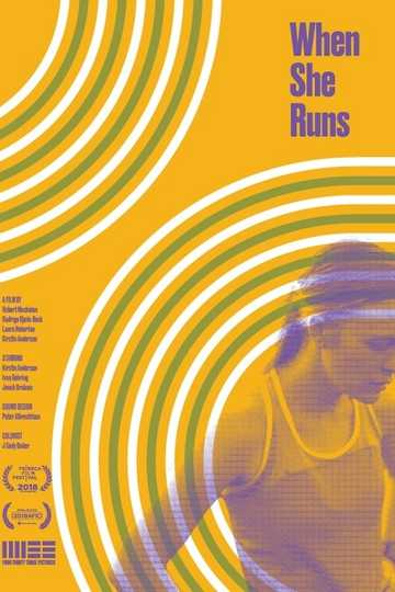 When She Runs Poster