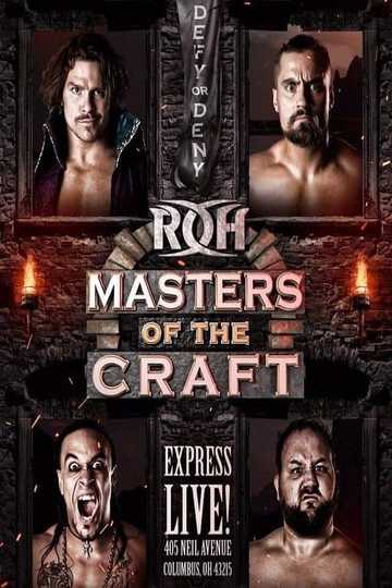 ROH Masters Of The Craft 2018 Poster