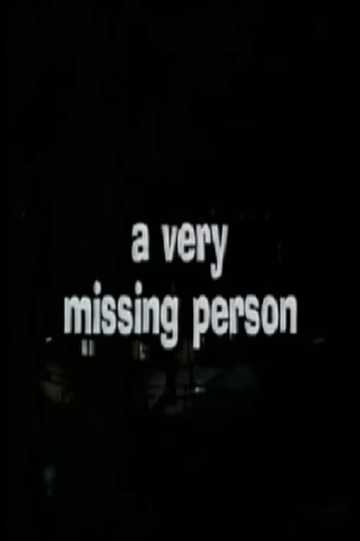A Very Missing Person Poster