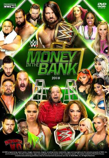 WWE Money in the Bank 2018 Poster