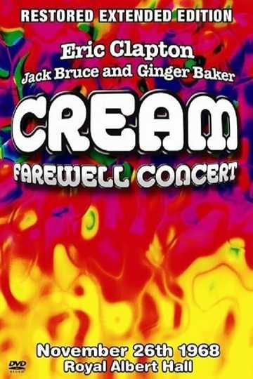 Cream: Farewell Concert Poster