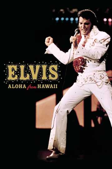 Elvis Presley Aloha from Hawaii Poster