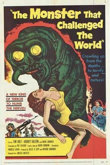 The Monster That Challenged the World Poster