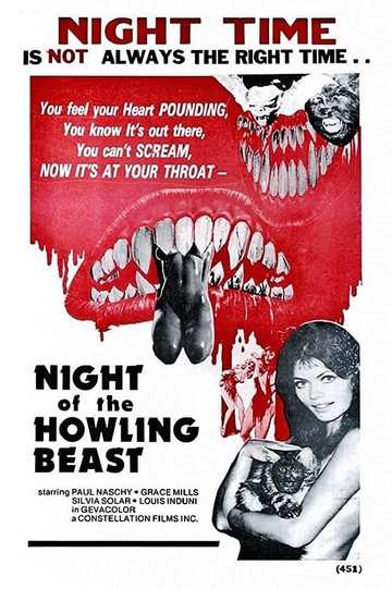 Night of the Howling Beast Poster