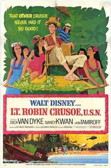 Lt. Robin Crusoe U.S.N. Poster