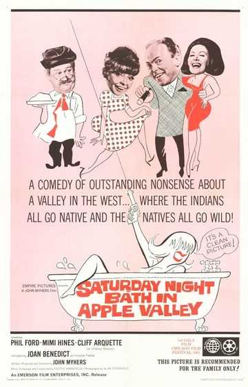 Saturday Night Bath in Apple Valley Poster