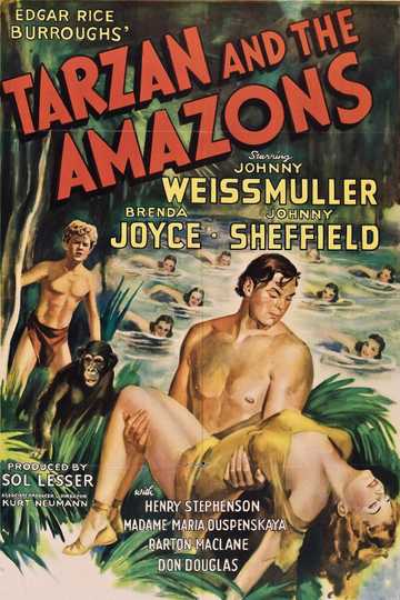 Tarzan and the Amazons Poster