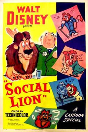 Social Lion Poster