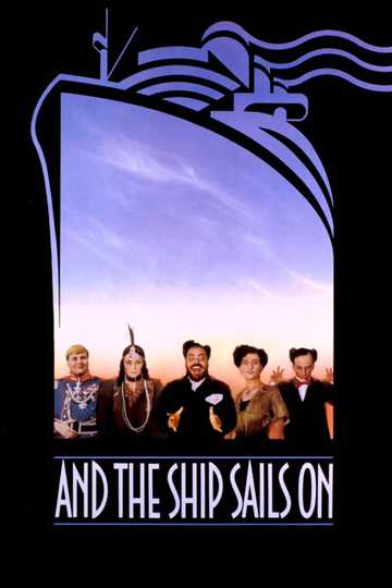 And the Ship Sails On Poster