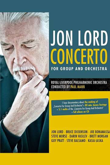 Jon Lord Concerto for Group  Orchestra Poster
