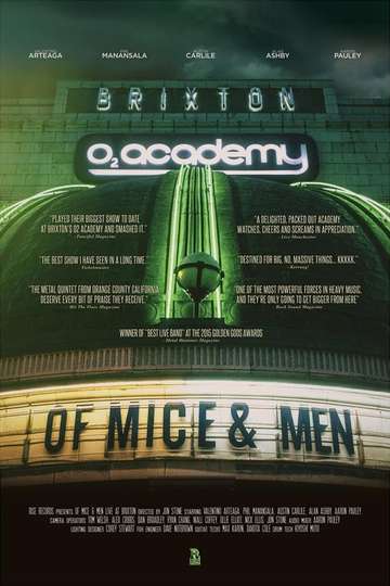 Of Mice  Men  Live At Brixton Poster