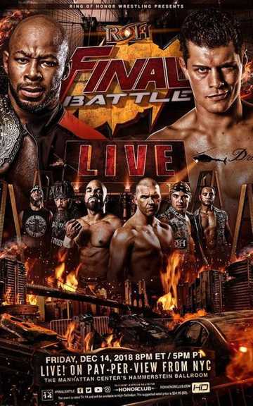 ROH Final Battle 2018 Poster