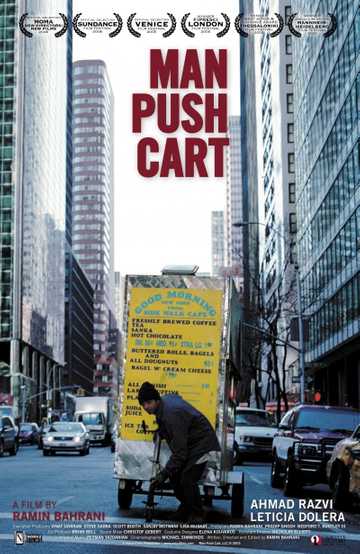 Man Push Cart Poster