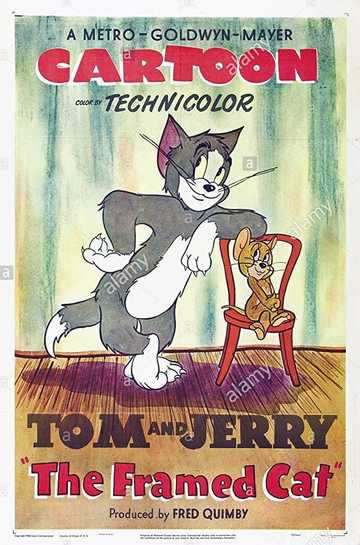The Framed Cat Poster