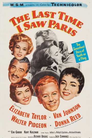 The Last Time I Saw Paris Poster