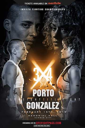 Invicta FC 34: Porto vs. Gonzalez Poster