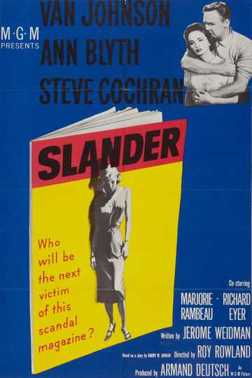 Slander Poster