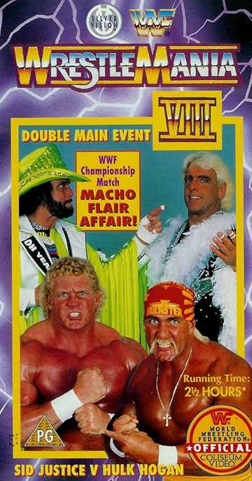 WWE WrestleMania VIII Poster