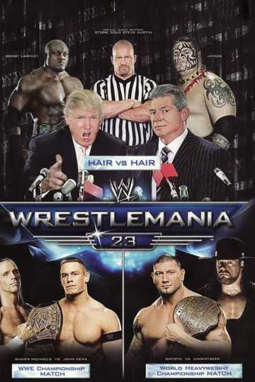 WWE WrestleMania 23 Poster