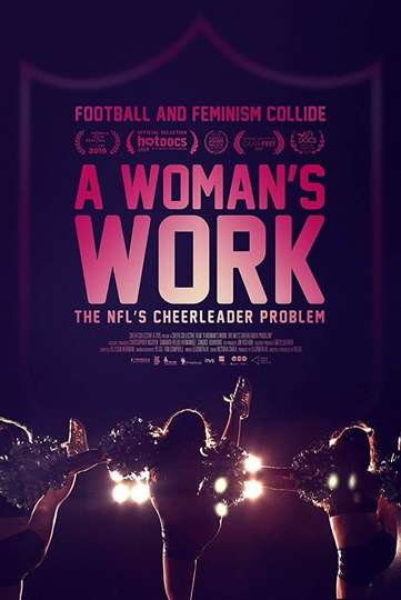 A Womans Work The NFLs Cheerleader Problem Poster
