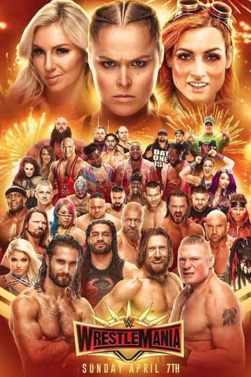 WWE WrestleMania 35 Poster