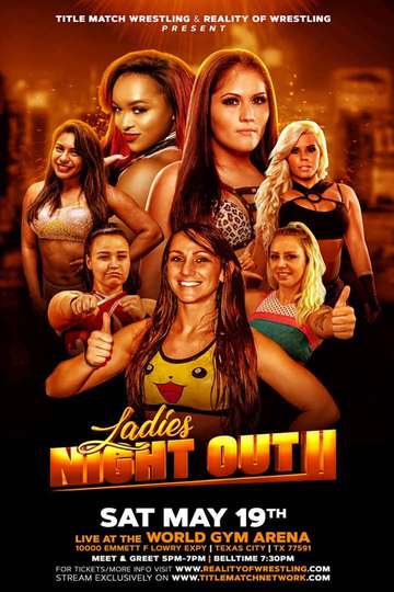 ROW Ladies Night Out II Poster