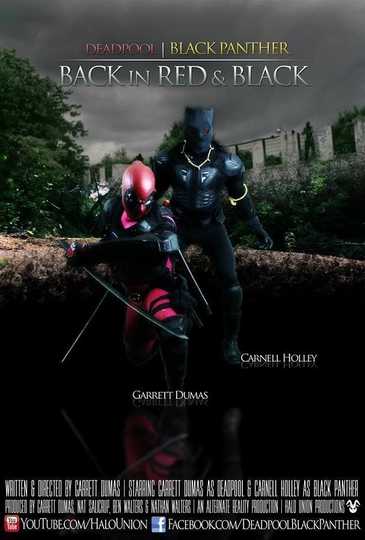 Deadpool & Black Panther: Back in Red & Black Poster